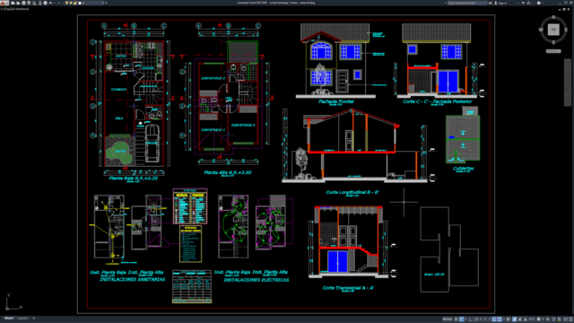 rumah keluarga 2 lantai