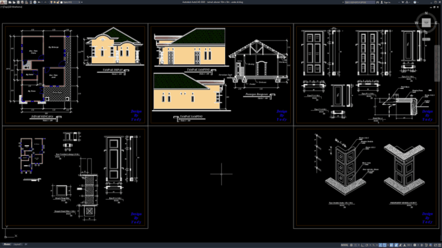 rumah ukuran 10m x 8m