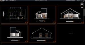 rumah ukuran 13,5m x 7m