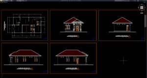 rumah ukuran 13m x 7m