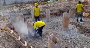 cara pemotongan tiang pancang