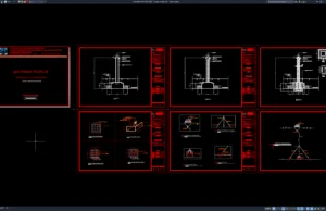 Download Desain Lampu Pandu Laut DWG AutoCAD lampu pandu laut