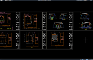 Download Desain Gambar Masjid As-Salam Format DWG AutoCAD masjid as-salam
