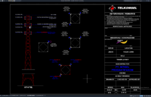 menara bts telkomsel