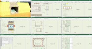 perhitungan box culvert format xlsx excel