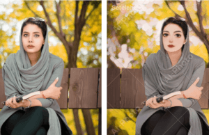 edit foto jadi kartun