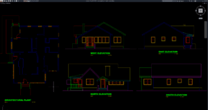 rumah pedesaan 1 lantai