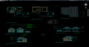 rumah plus gazebo 1 lantai
