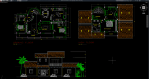 rumah tangga spiral 2 lantai