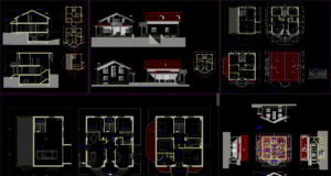 rumah klasik plus basement 2 lantai