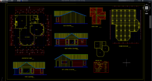 rumah kayu ukuran 9 x 9 meter