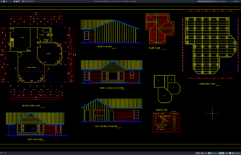 rumah kayu ukuran 9 x 9 meter