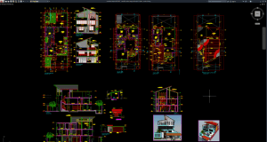 rumah modern atap minimalis 3 lantai