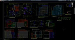 rumah spanyol 2 lantai