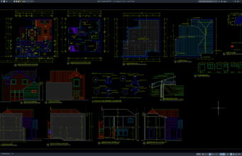 rumah spanyol 2 lantai