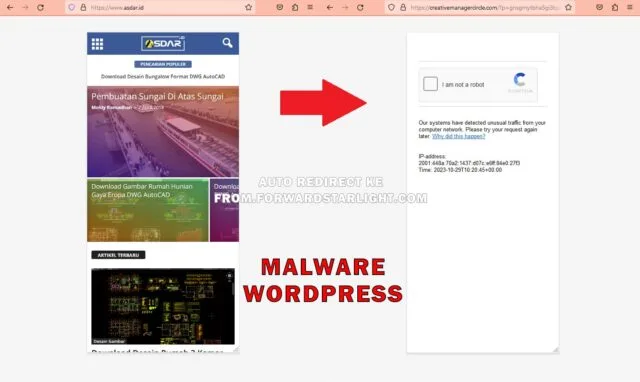 cara mengapus malware from.forwardstarlight