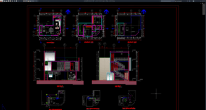 rumah 2 lantai dengan rooftop
