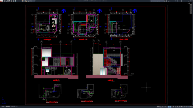 rumah 2 lantai dengan rooftop
