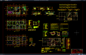 Download Desain Rumah 3 Kamar Tidur 1 Lantai DWG AutoCAD rumah 3 kamar tidur 1 lantai