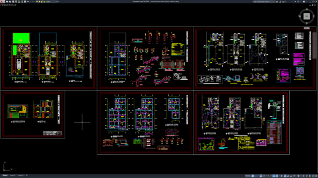 rumah 5 kamar tidur 3 lantai