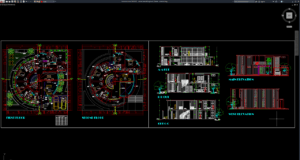rumah bentuk lingkaran 2 lantai