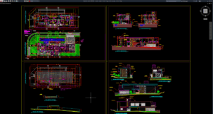 rumah modern 2 lantai dengan kolam renang