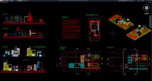 rumah modern 2 lantai plus kolam renang