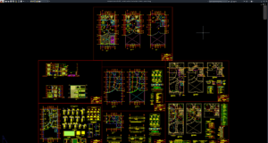 rumah modern 3 kamar tidur 2 lantai