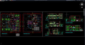rumah modern simpel 2 lantai