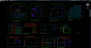 rumah pertanian 2 lantai