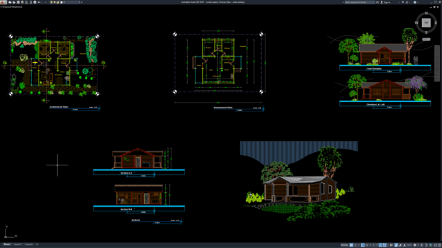 rumah petani 2 kamar tidur