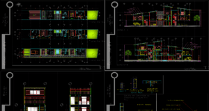 rumah sempit memanjang 3 lantai