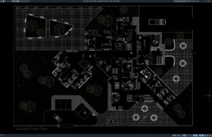 Download Denah Klinik Kebidanan Swasta DWG AutoCAD denah klinik kebidanan swasta
