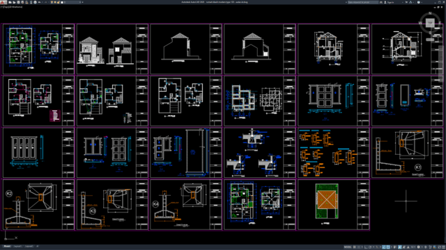 rumah klasik modern 2 lantai type 120