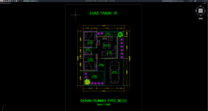denah type 36-75 bagian 5
