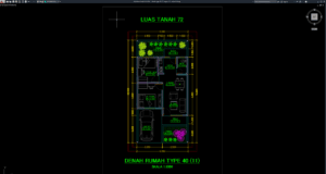 denah type 40-72 bagian 11