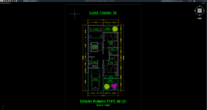 denah type 40-78 bagian 2