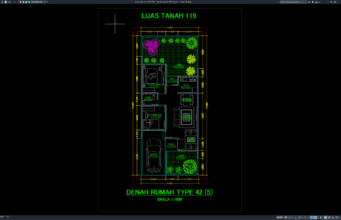 denah type 42-119 bagian 5