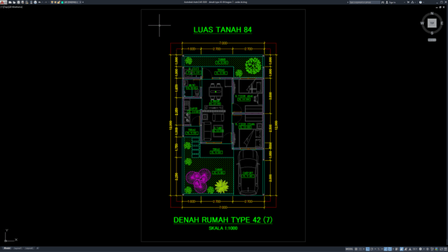 denah type 42-84 bagian 7