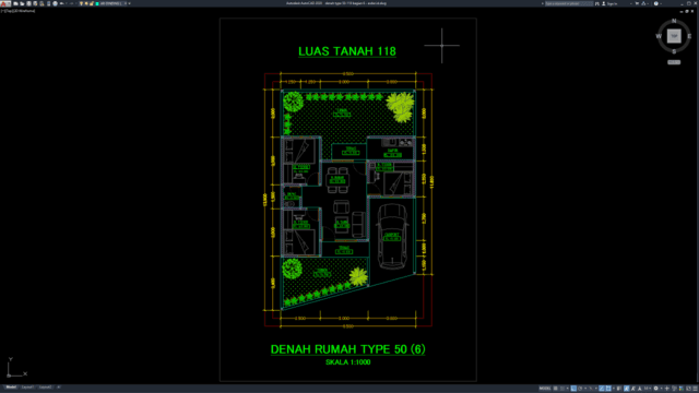 denah type 50-118 bagian 6