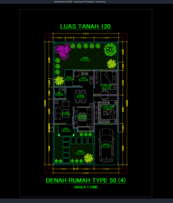 denah type 50-120 bagian 4