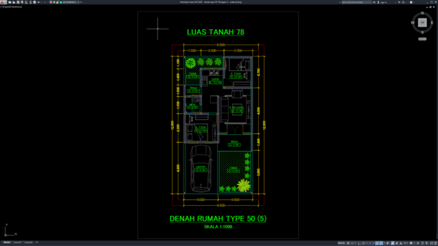 denah type 50-78 bagian 5 denah type 50-78 bagian 5