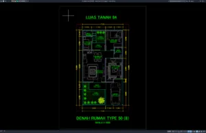denah type 50-84 bagian 8