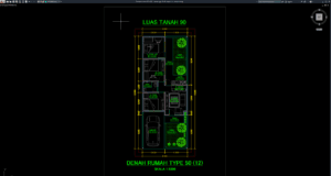denah type 50-90 bagian 12
