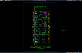 denah type 50-90 bagian 2