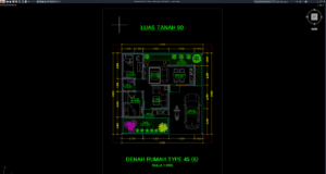 denah type 45-90 bagian 8
