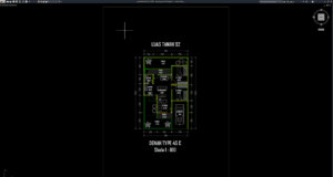 denah type 45-92 bagian 3