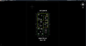denah type 45-98 bagian 4