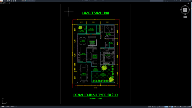 denah type 60-100 bagian 11