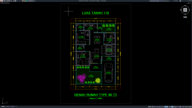 denah type 60-110 bagian 7